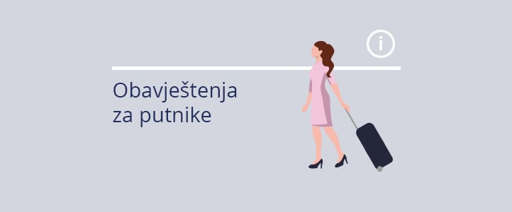 Air Montenegro - Obavještenja za putnike